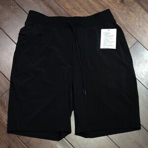Lululemon T.H.E Short 9" Linerless Black Shorts Men's MEDIUM NWT